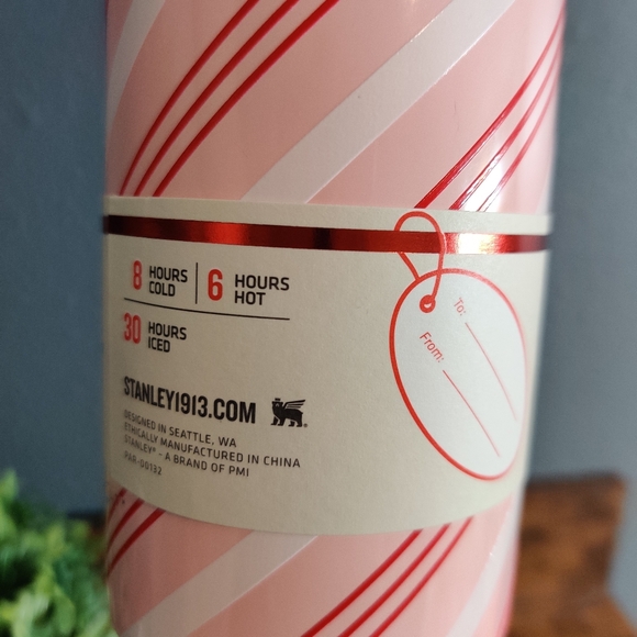 Stanley Target 16 Oz Transit Bottle Coffee Travel Strawberry Twist Pink Swirl - Picture 5 of 8